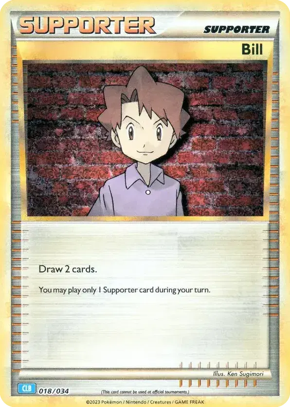 Bill Pokémon TCG Classic - Blastoise 18