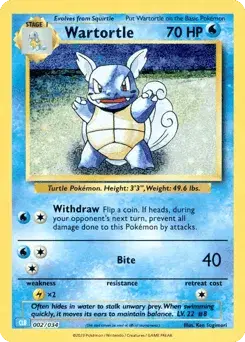 Wartortle Pokémon TCG Classic - Blastoise