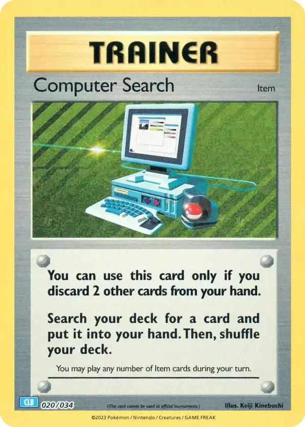 Computer Search Pokémon TCG Classic - Blastoise 20