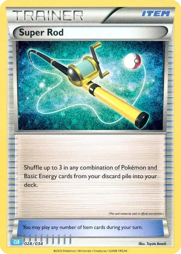 Super Rod Pokémon TCG Classic - Blastoise 28