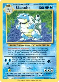 Blastoise Pokémon TCG Classic - Blastoise