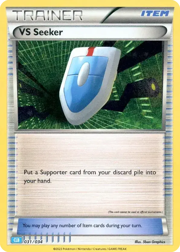 VS Seeker Pokémon TCG Classic - Blastoise 31
