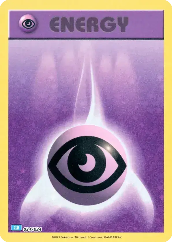 Basic Psychic Energy Pokémon TCG Classic - Blastoise 34