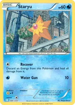 Staryu Pokémon TCG Classic - Blastoise