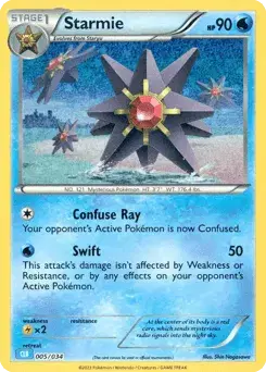 Starmie Pokémon TCG Classic - Blastoise