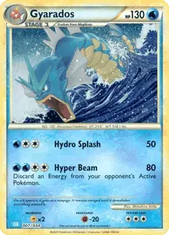 Gyarados Pokémon TCG Classic - Blastoise