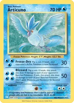 Articuno Pokémon TCG Classic - Blastoise