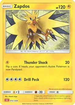 Zapdos Pokémon TCG Classic - Charizard