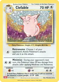 Clefable Pokémon TCG Classic - Charizard