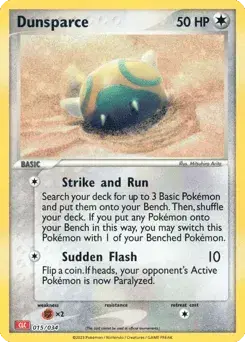 Dunsparce Pokémon TCG Classic - Charizard