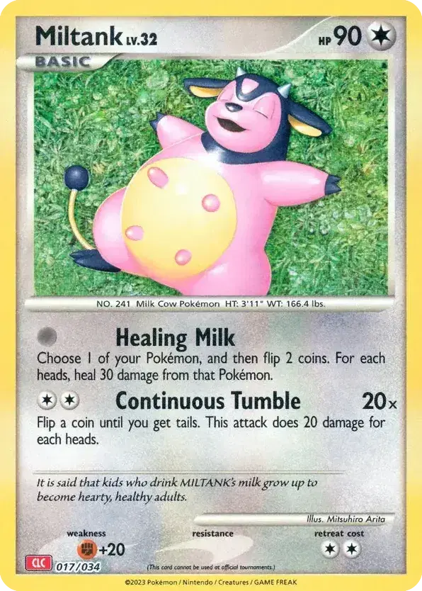 Miltank Pokémon TCG Classic - Charizard 17