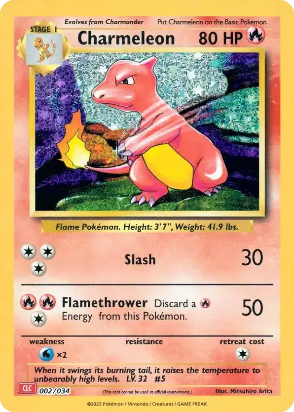 Charmeleon Pokémon TCG Classic - Charizard 2