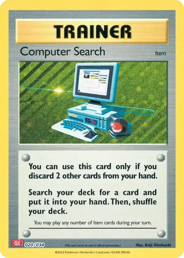 Computer Search Pokémon TCG Classic - Charizard 20