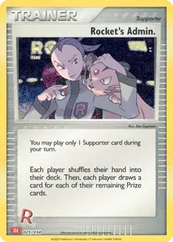Rocket's Admin Pokémon TCG Classic - Charizard