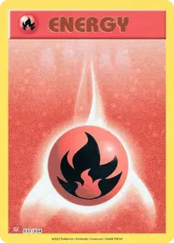 Basic Fire Energy Pokémon TCG Classic - Charizard