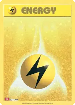 Basic Lightning Energy Pokémon TCG Classic - Charizard