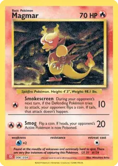 Magmar Pokémon TCG Classic - Charizard