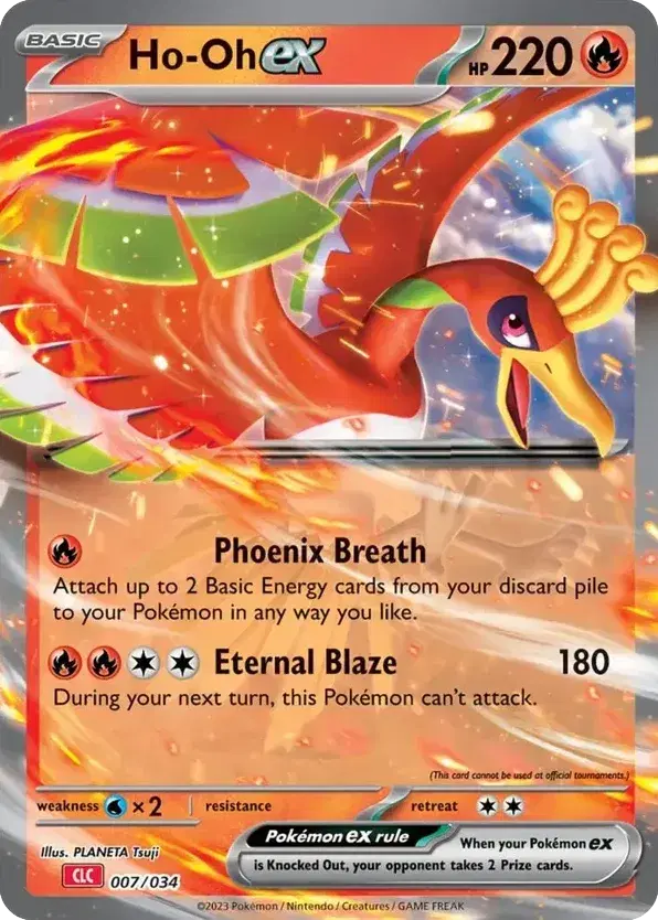 Ho-Oh ex Pokémon TCG Classic - Charizard 7