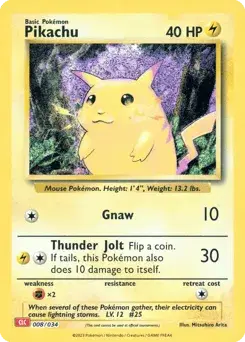 Pikachu Pokémon TCG Classic - Charizard