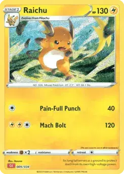 Raichu Pokémon TCG Classic - Charizard