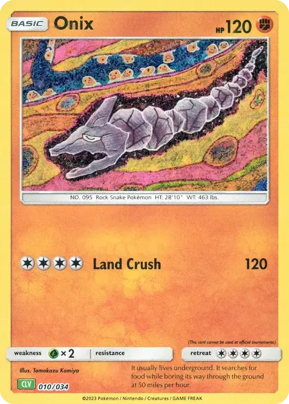Onix Pokémon TCG Classic - Venusaur 10