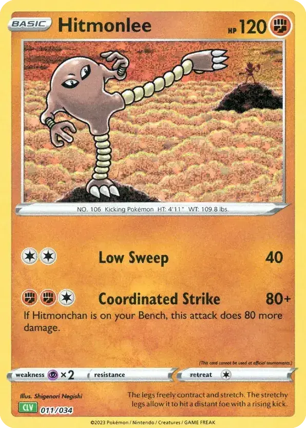 Hitmonlee Pokémon TCG Classic - Venusaur 11