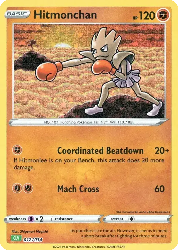 Hitmonchan Pokémon TCG Classic - Venusaur 12