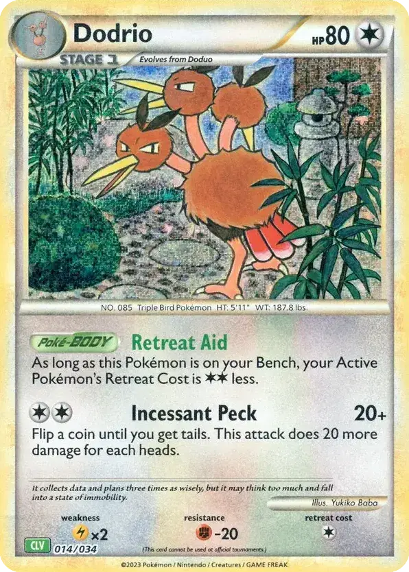 Dodrio Pokémon TCG Classic - Venusaur 14