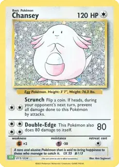 Chansey Pokémon TCG Classic - Venusaur