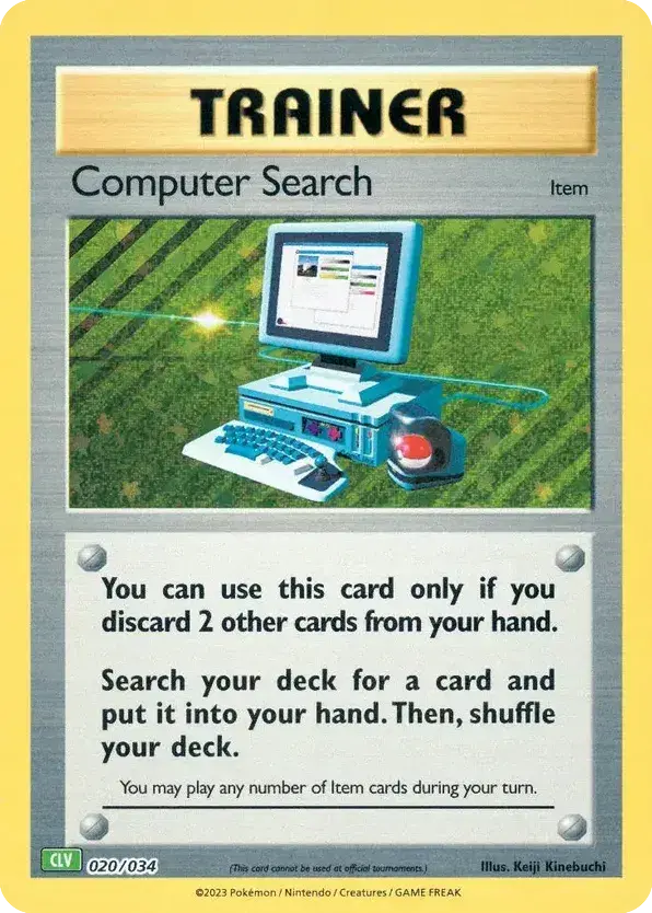 Computer Search Pokémon TCG Classic - Venusaur 20