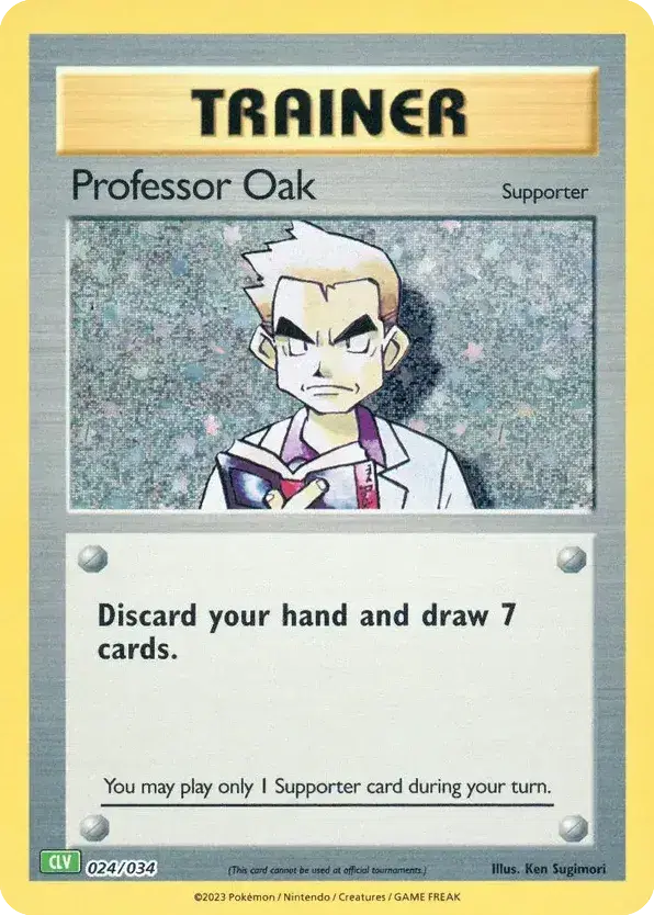 Professor Oak Pokémon TCG Classic - Venusaur 24