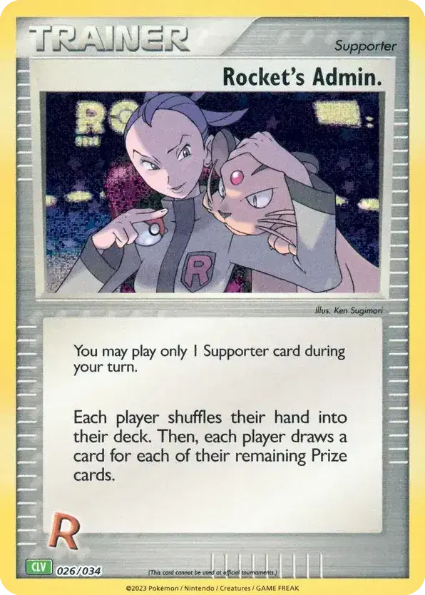 Rocket's Admin Pokémon TCG Classic - Venusaur 26