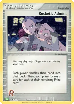 Rocket's Admin Pokémon TCG Classic - Venusaur