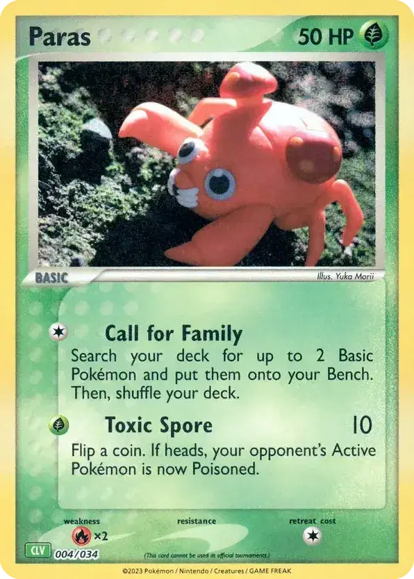 Paras Pokémon TCG Classic - Venusaur 4