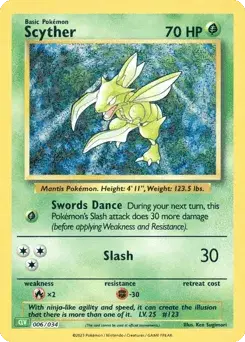 Scyther Pokémon TCG Classic - Venusaur