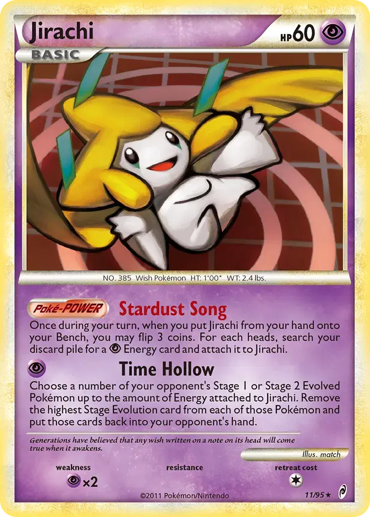 Jirachi Call of Legends 11