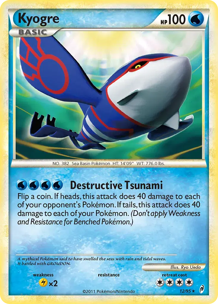 Kyogre Call of Legends 12