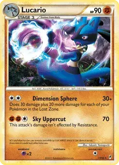 Lucario Call of Legends