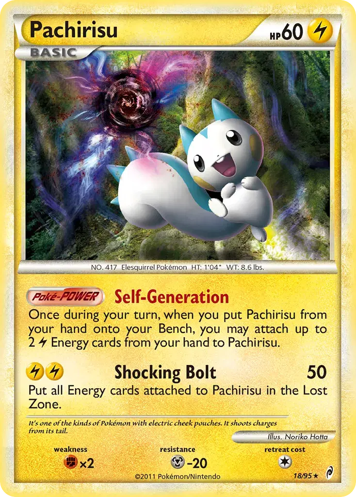 Pachirisu Call of Legends 18