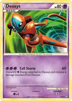 Deoxys Call of Legends