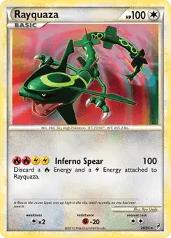 Rayquaza Call of Legends