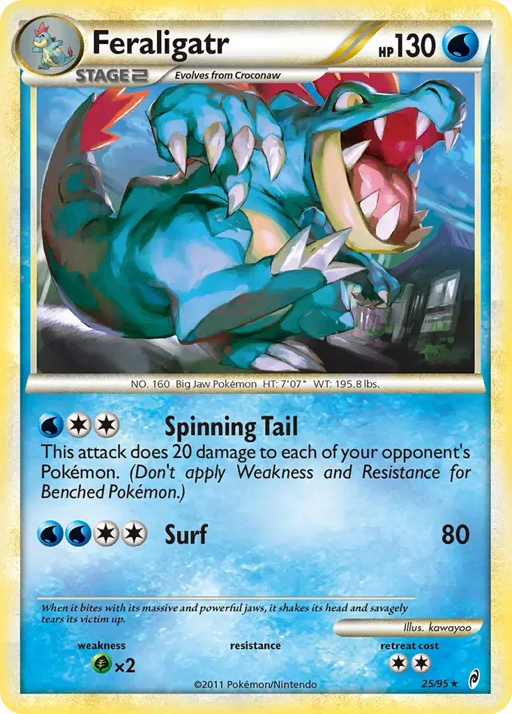 Feraligatr Call of Legends 25