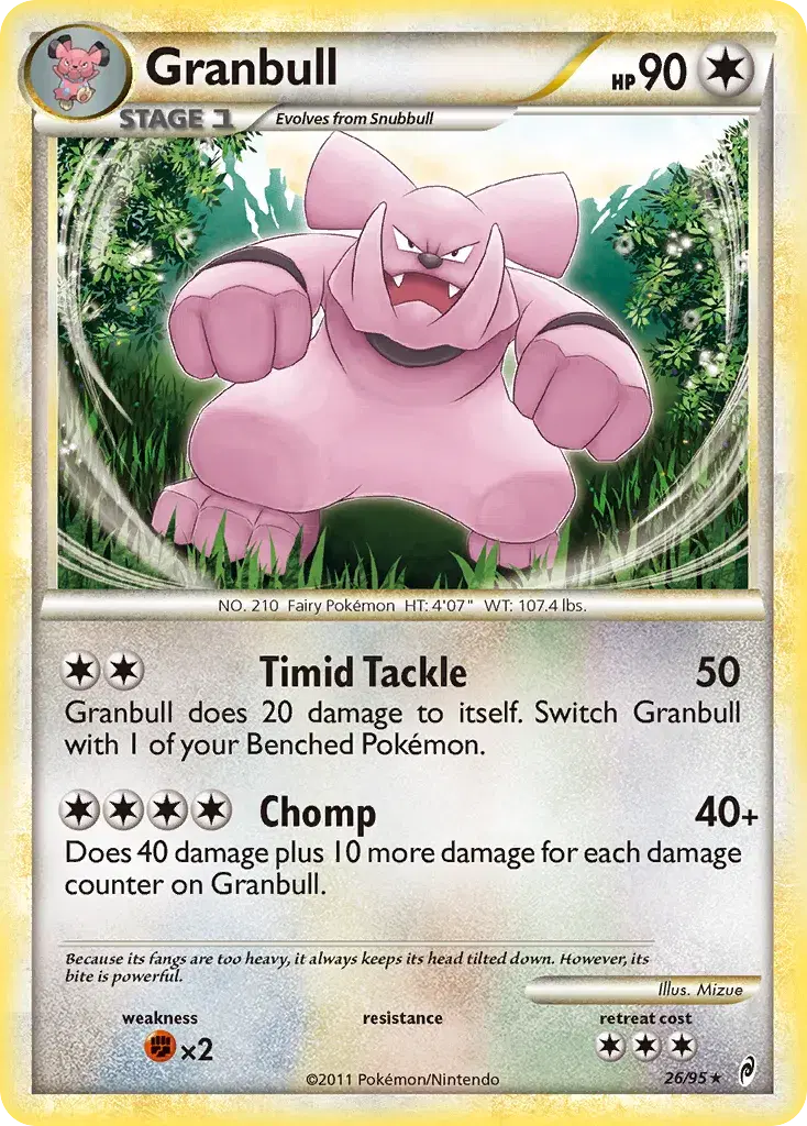 Granbull Call of Legends 26