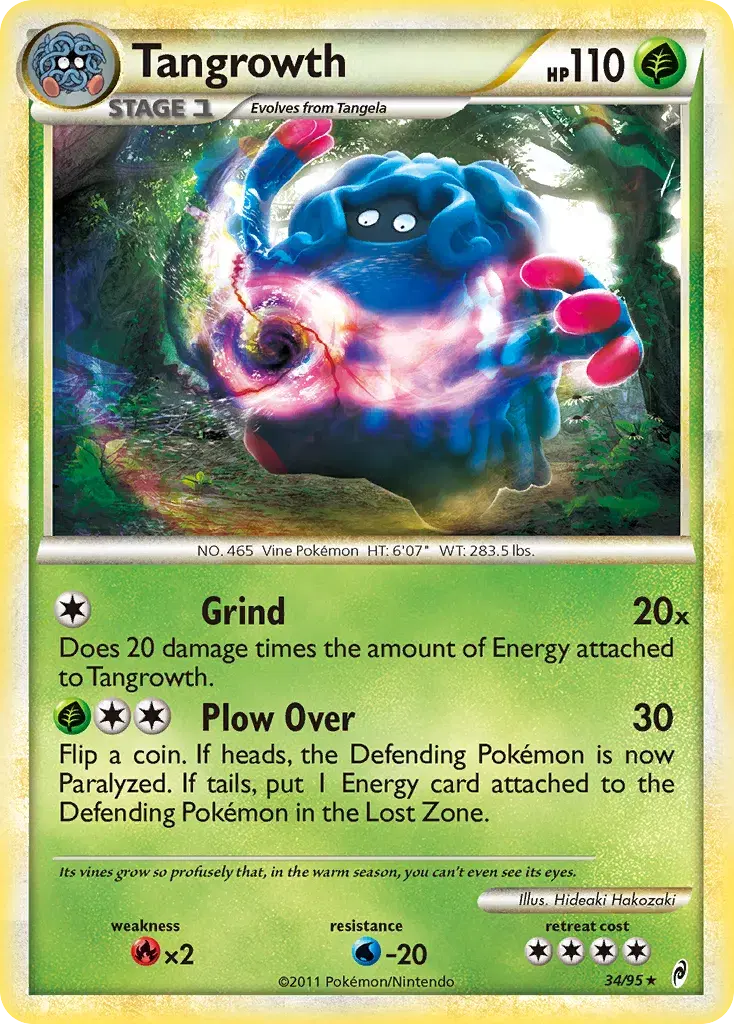 Tangrowth Call of Legends 34