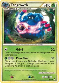 Tangrowth Call of Legends