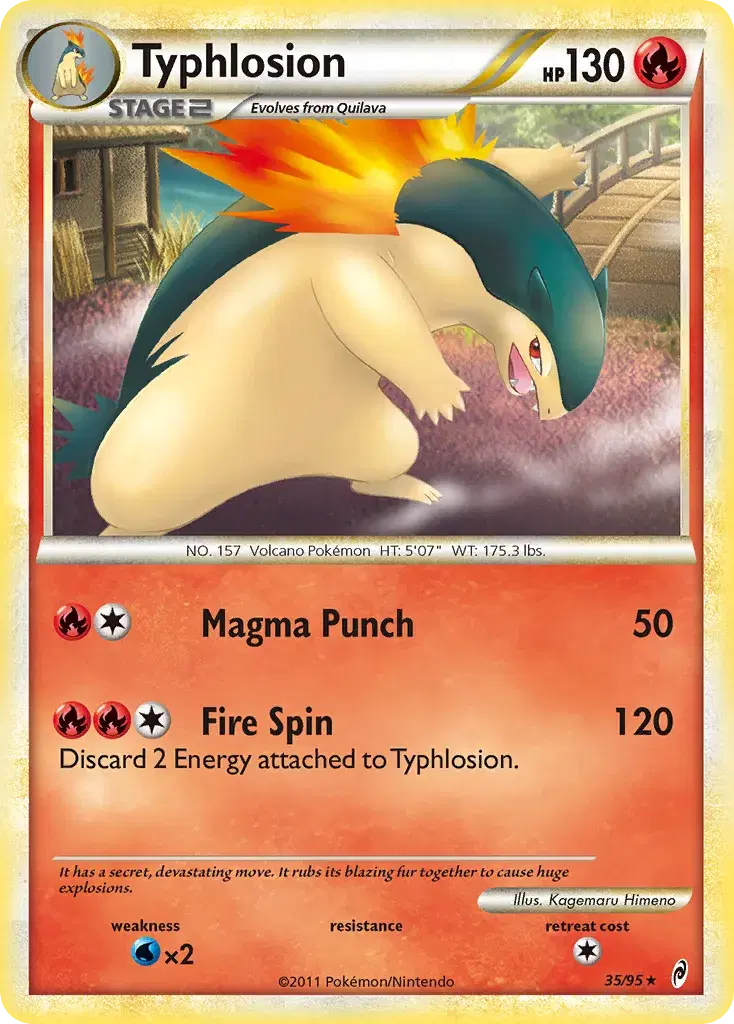 Typhlosion Call of Legends 35