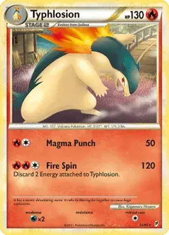 Typhlosion Call of Legends