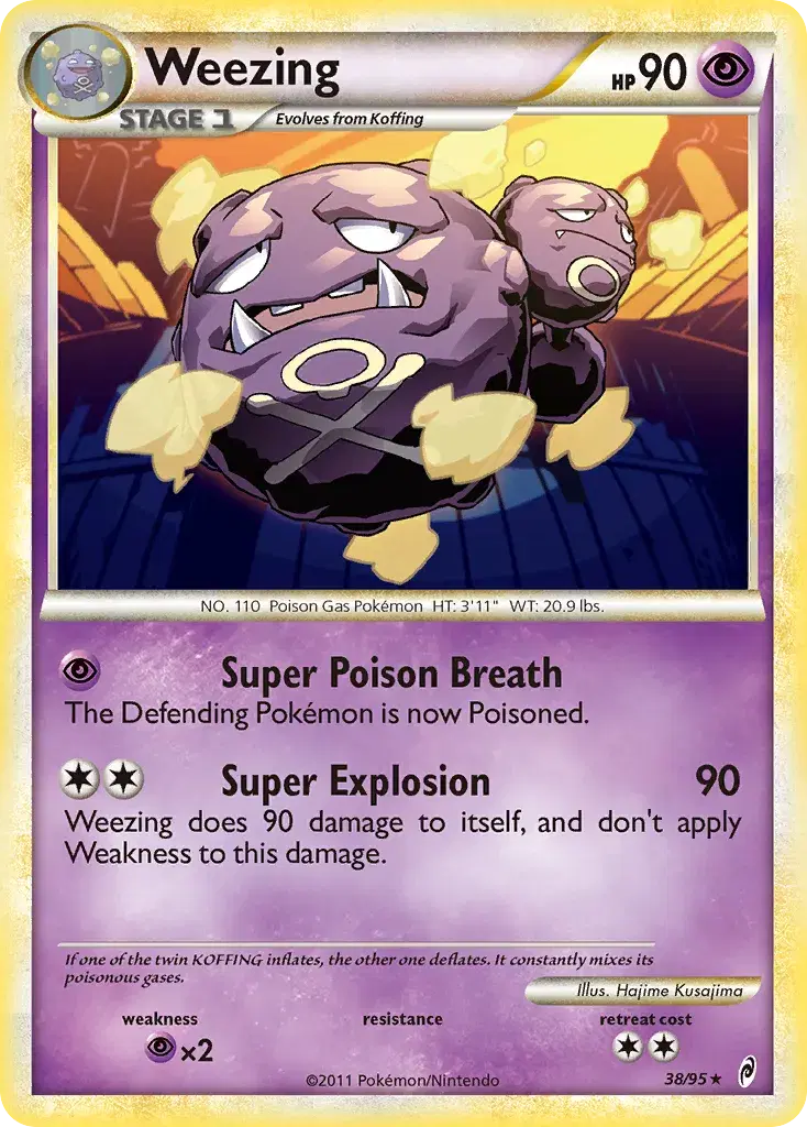 Weezing Call of Legends 38
