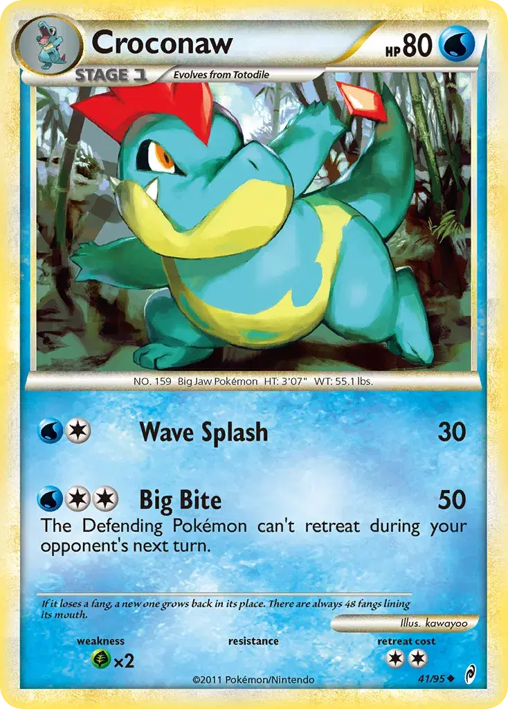 Croconaw Call of Legends 41