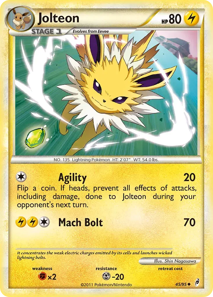 Jolteon Call of Legends 45